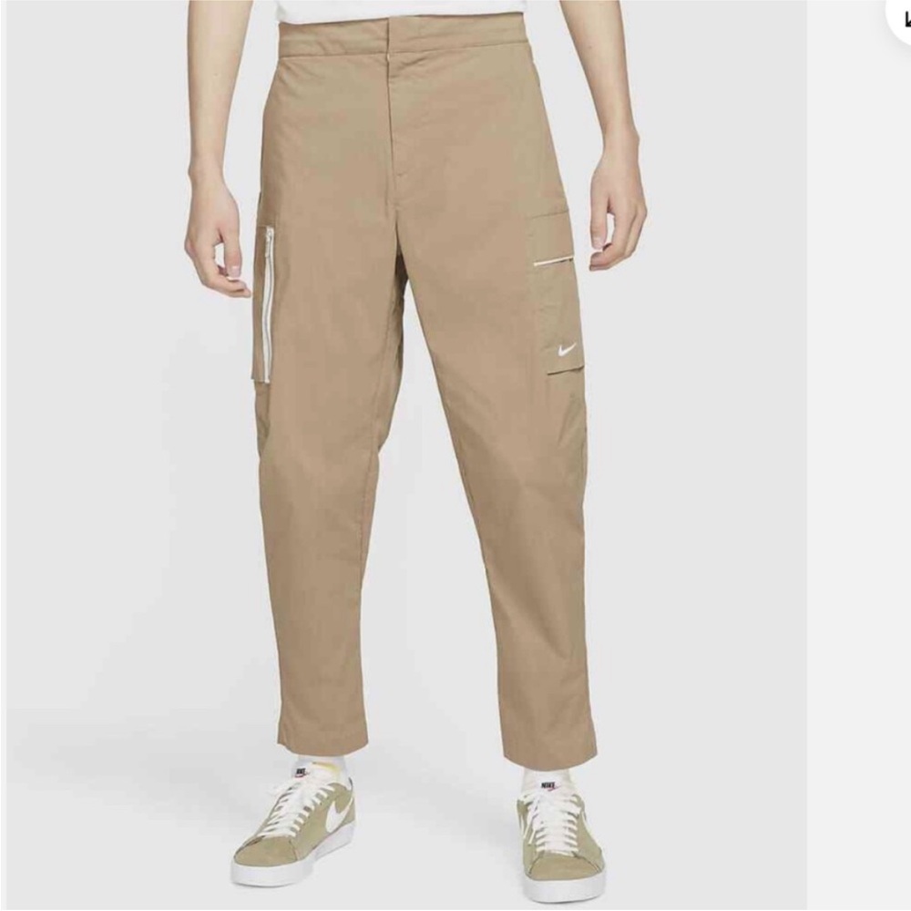 Nike Sportswear Style Men’s Woven Unlined Cargo Utility Pants Size 30 Khaki